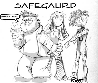 The Safeguard - More Cartoony Version