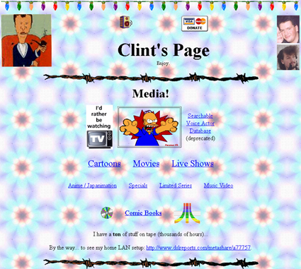 Clint's Homepage