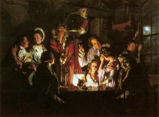 Joseph Wright's An Experiment on a Bird in the Air Pump