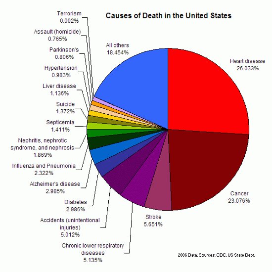 Causes of Death in the United States