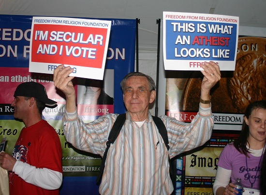 Secular/Atheist Protest Signs