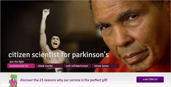 23andMe Parkinsons Disease Campaign