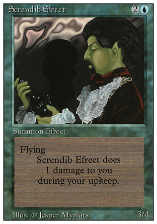 The Blue card with a Green Border