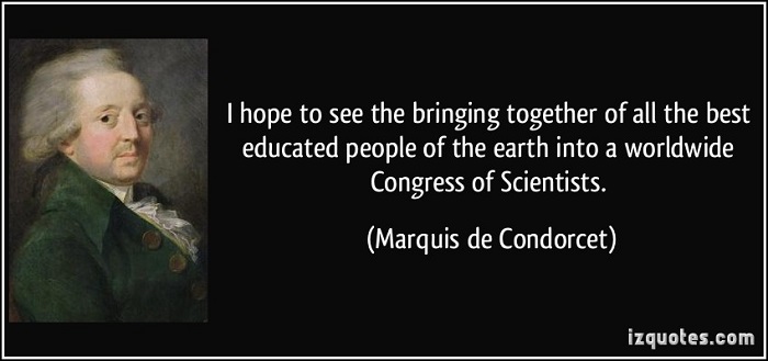 Marquis de Condorcet Quote
