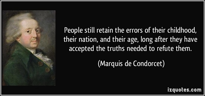 Marquis de Condorcet Quote
