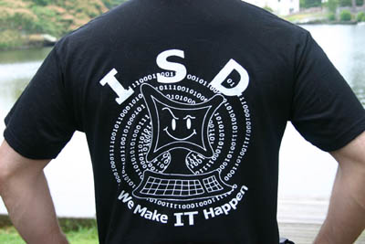 ISD Logo on a Shirt