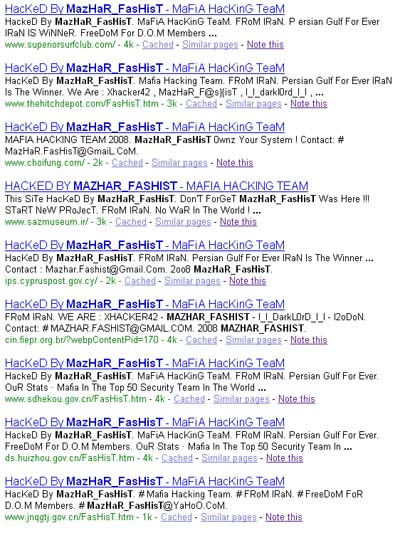 Google Results for MazHaR_FasHisT