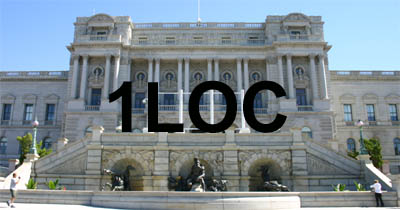 One Library of Congress = 20 Terabytes