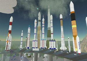 ISM Rockets Display