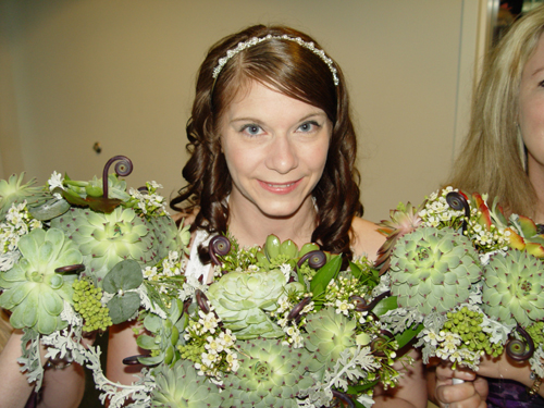 Vicky and Bouquets